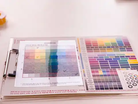 상담에 쓰는 색천과 색상표