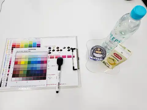 상담에 쓰는 색천과 색상표