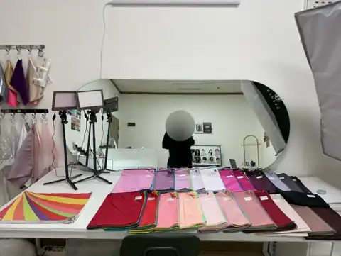 상담에 쓰는 색천과 색상표